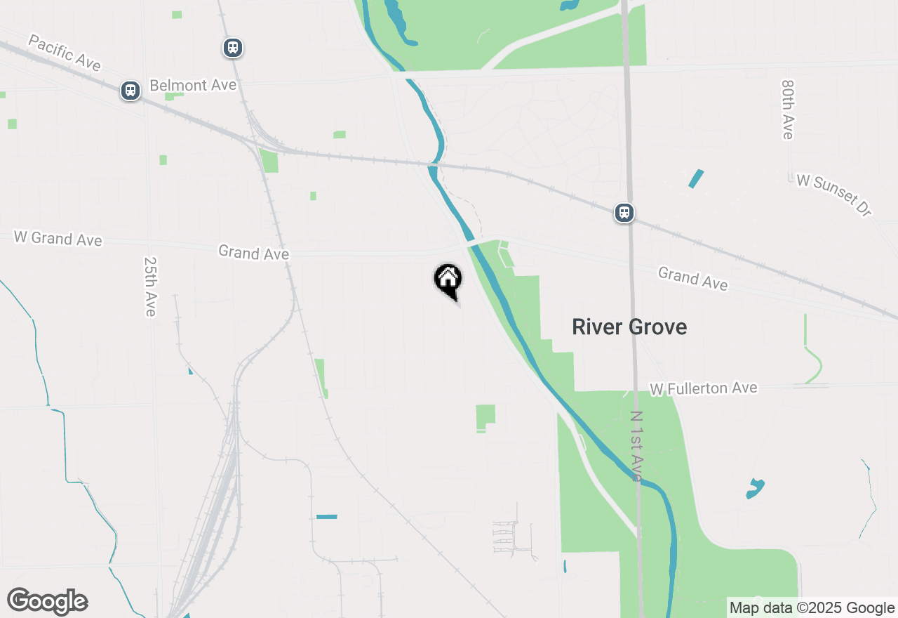 Map of 2574 Clarke Street, River Grove, IL 60171