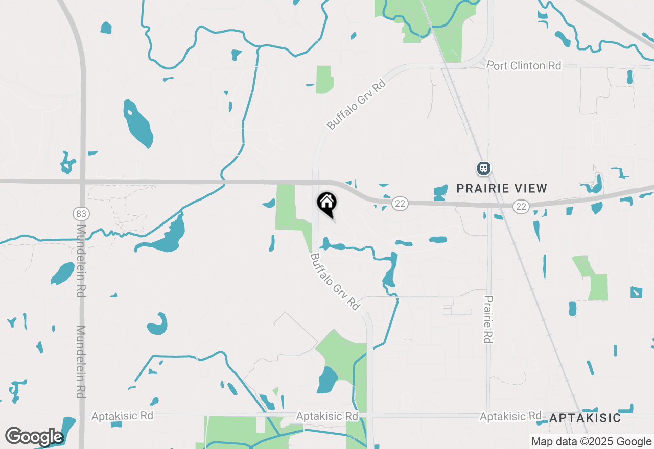 Map of 485 Banyan Tree Lane, Buffalo Grove, IL 60089