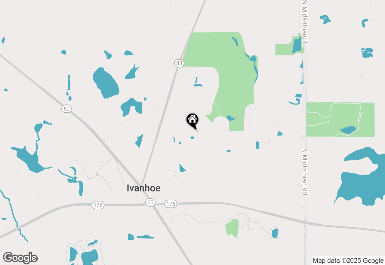 Map of 2301 Fieldcrest Drive, Mundelein, IL 60060