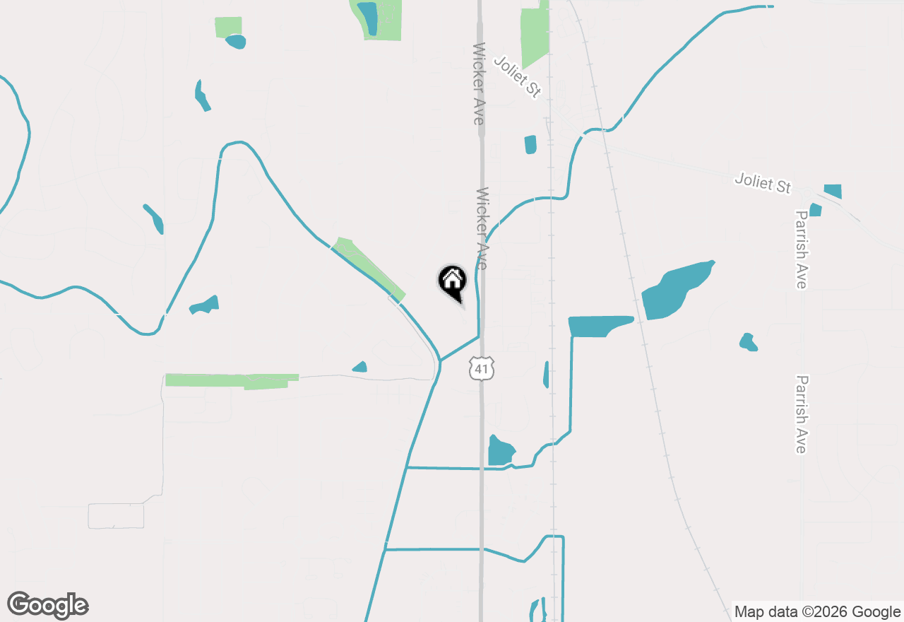 Map of 11335 Valley Drive, St. John, IN 46373