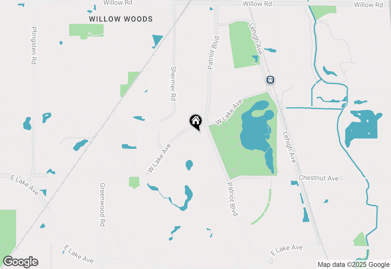 Map of 2005 Valor Court, Glenview, IL 60026