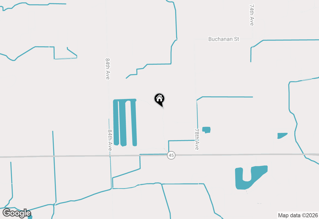 Map of 8042 Tantrum Drive #76, Allendale, MI 49401