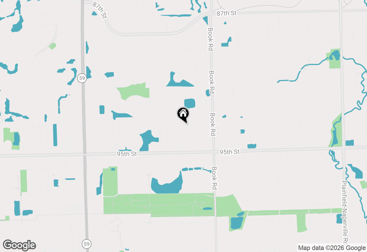 Map of 2244 Joyce Lane, Naperville, IL 60564