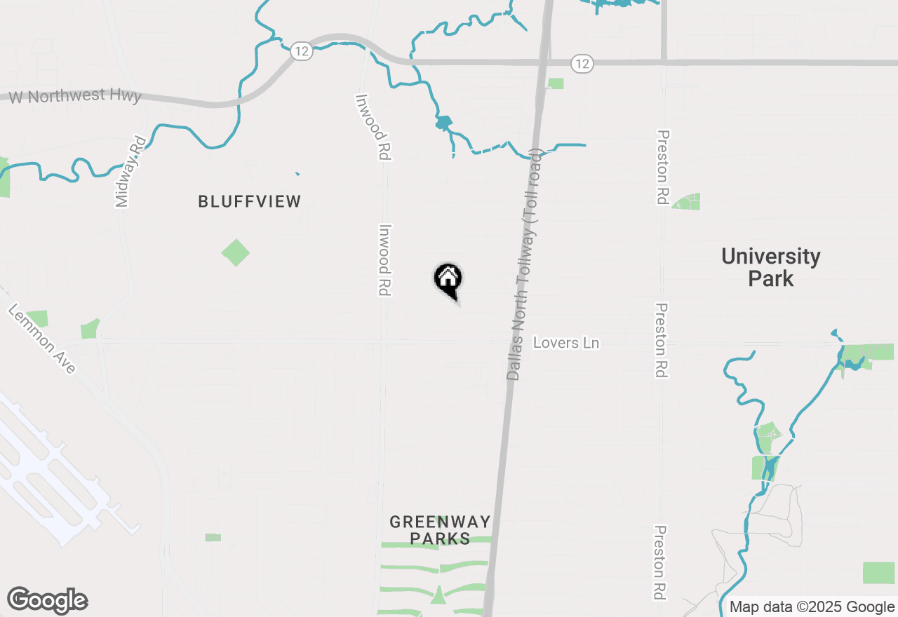 Map of 5606 Stanford Avenue, Dallas, TX 75209