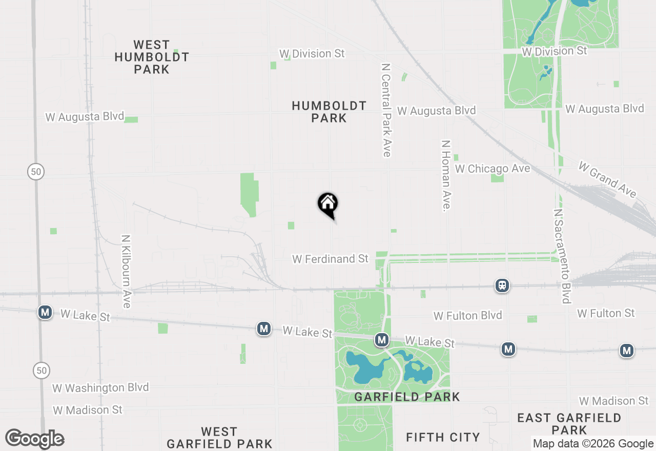 Map of 3804 W Ohio Street, Chicago, IL 60624