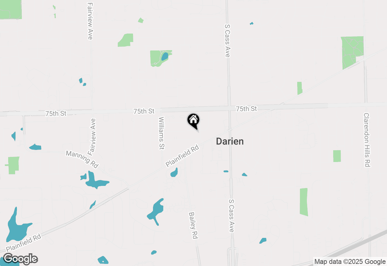 Map of 1409 Sequoia Lane, Darien, IL 60561