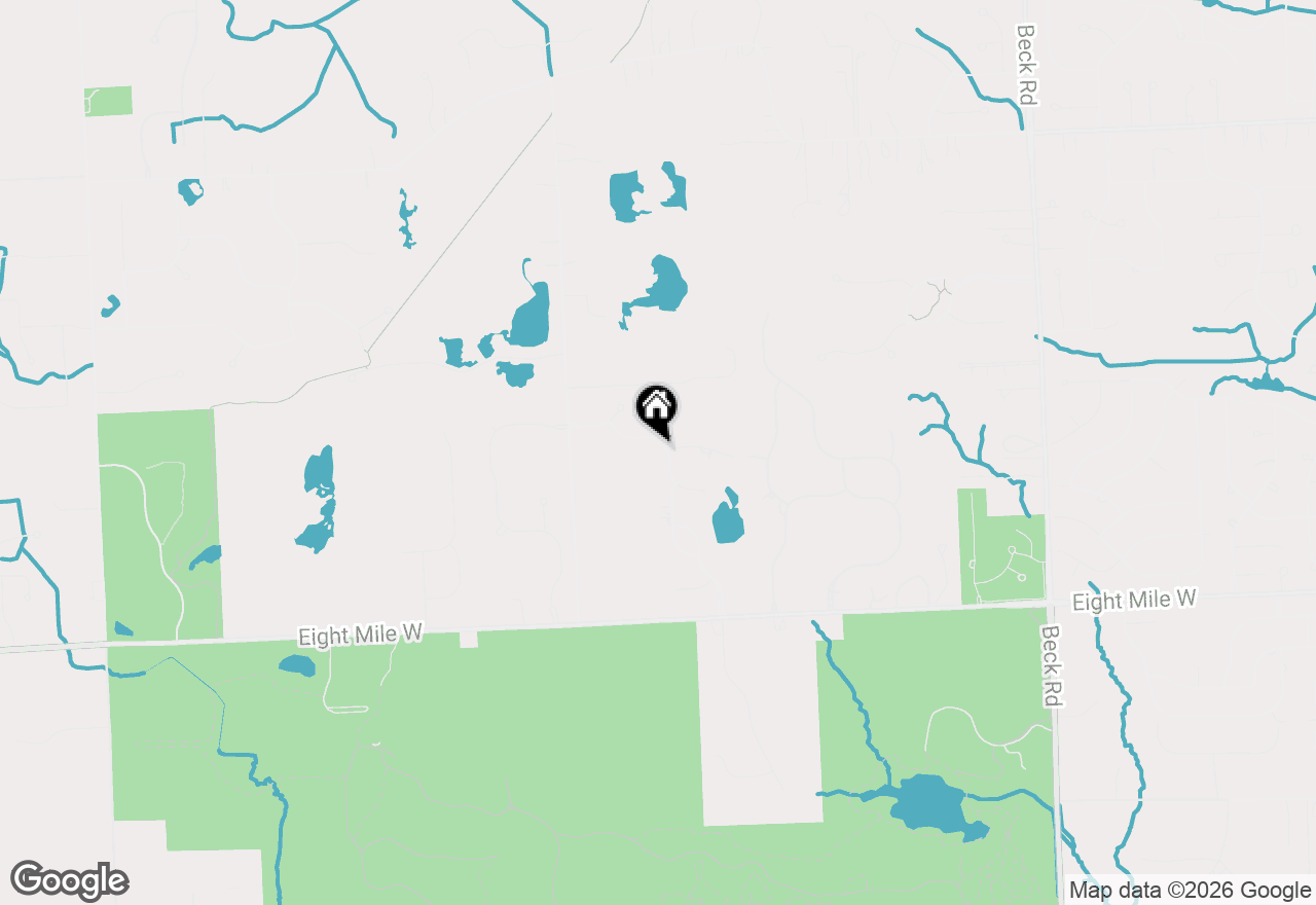 Map of 48923 Veneto Drive, Northville, MI 48167