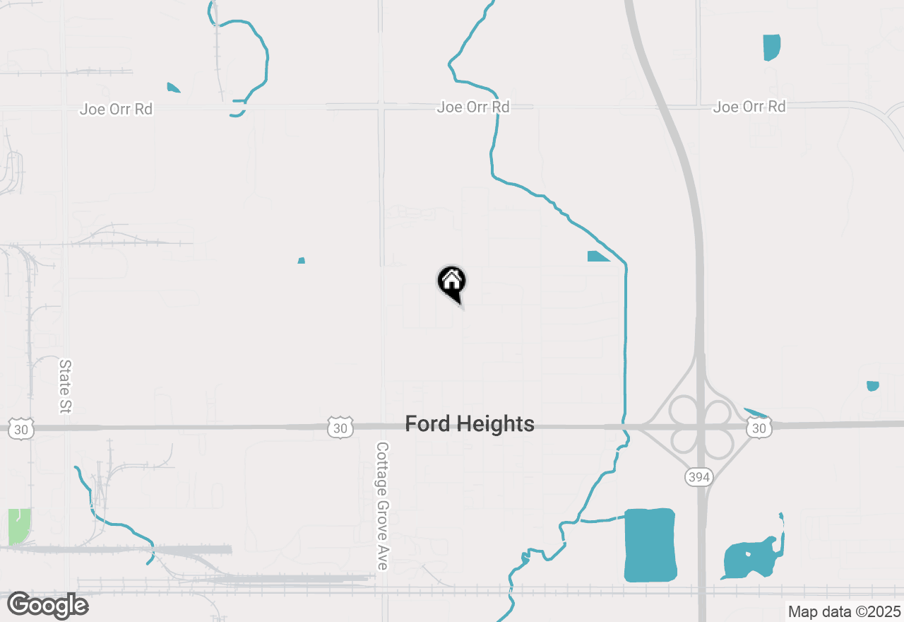 Map of 1126 Seeley Avenue, Ford Heights, IL 60411