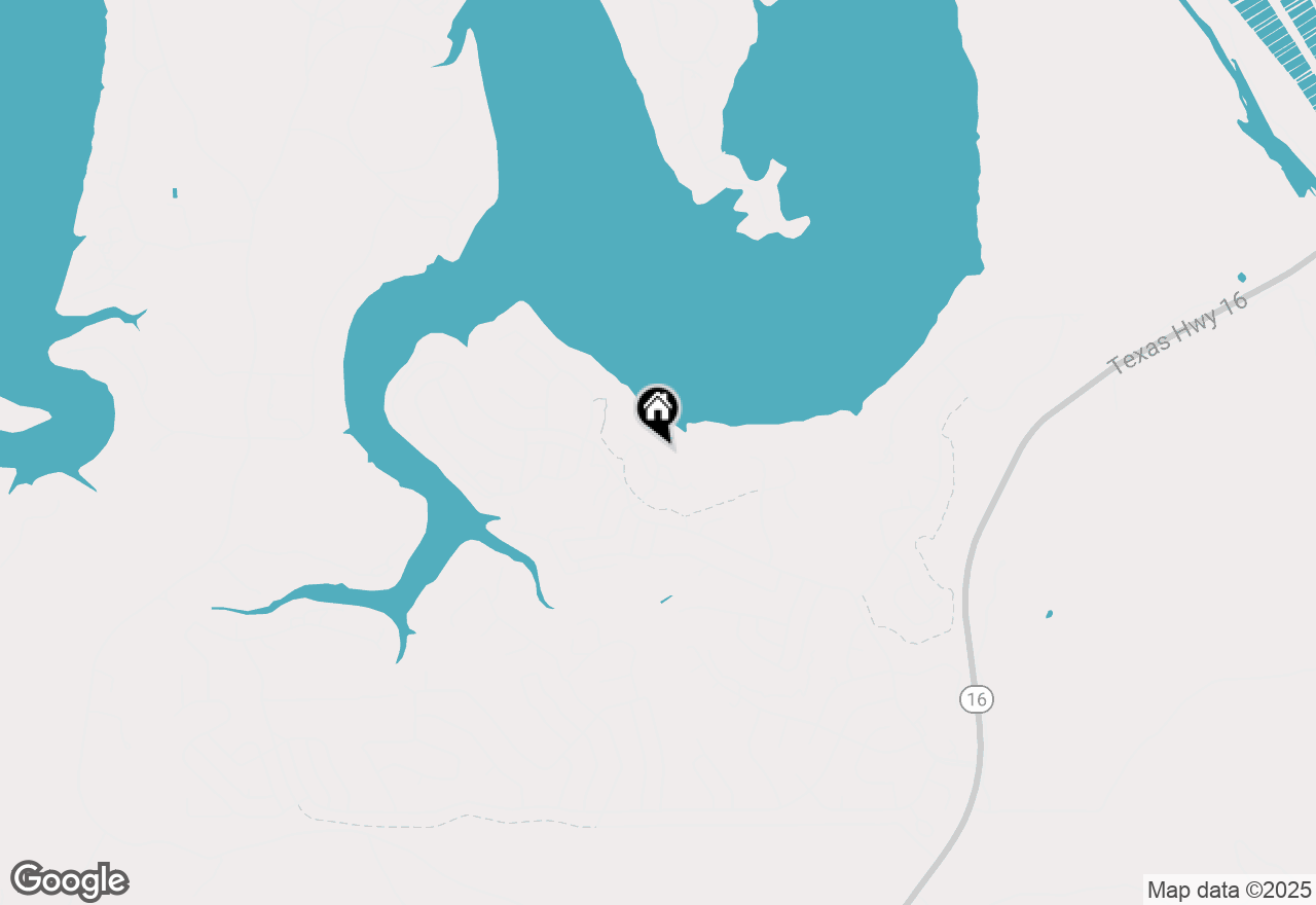 Map of 504 Eagle Point, Possum Kingdom Lake, TX 76449