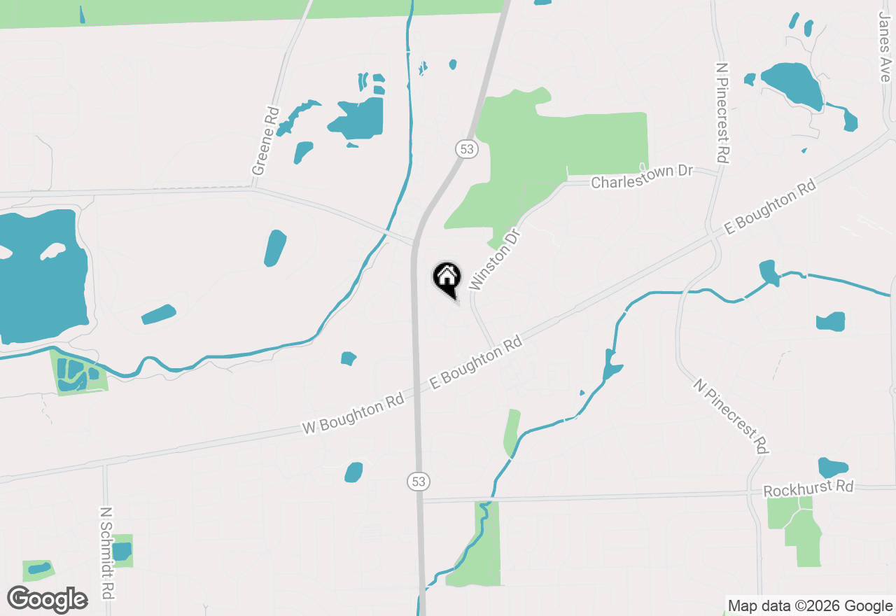 Map of 529 Jordan Way, Bolingbrook, IL 60440