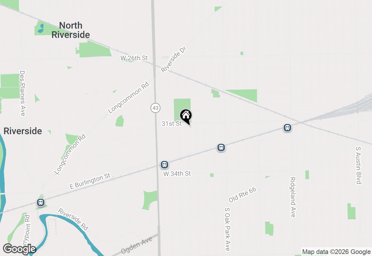 Map of 3111 Wenonah Avenue, Berwyn, IL 60402