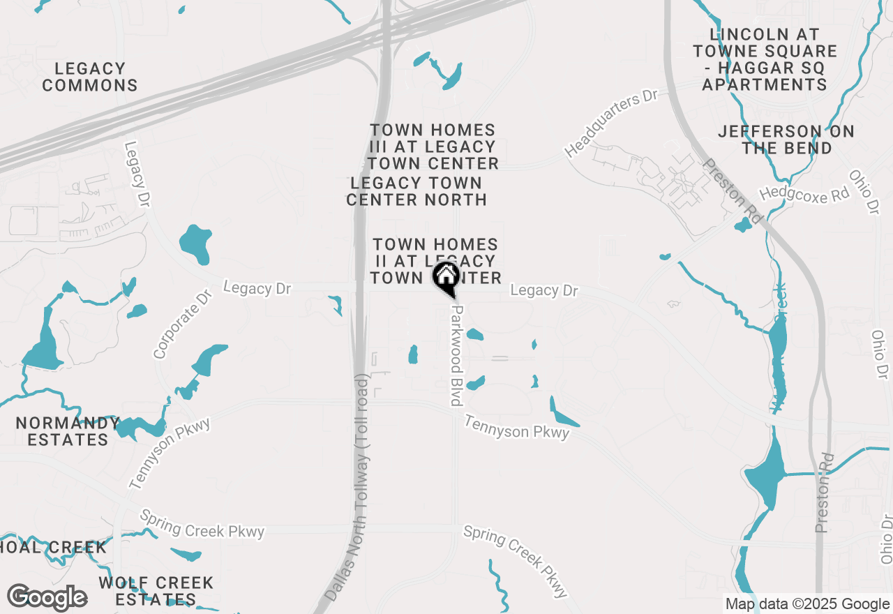 Map of 5701 Pantheon Court, Plano, TX 75024