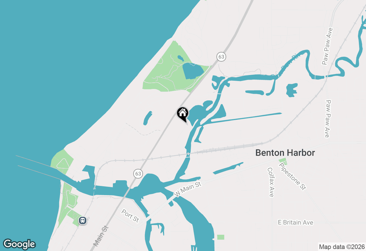 Map of 530 Golden Bear Court, St. Joseph, MI 49085