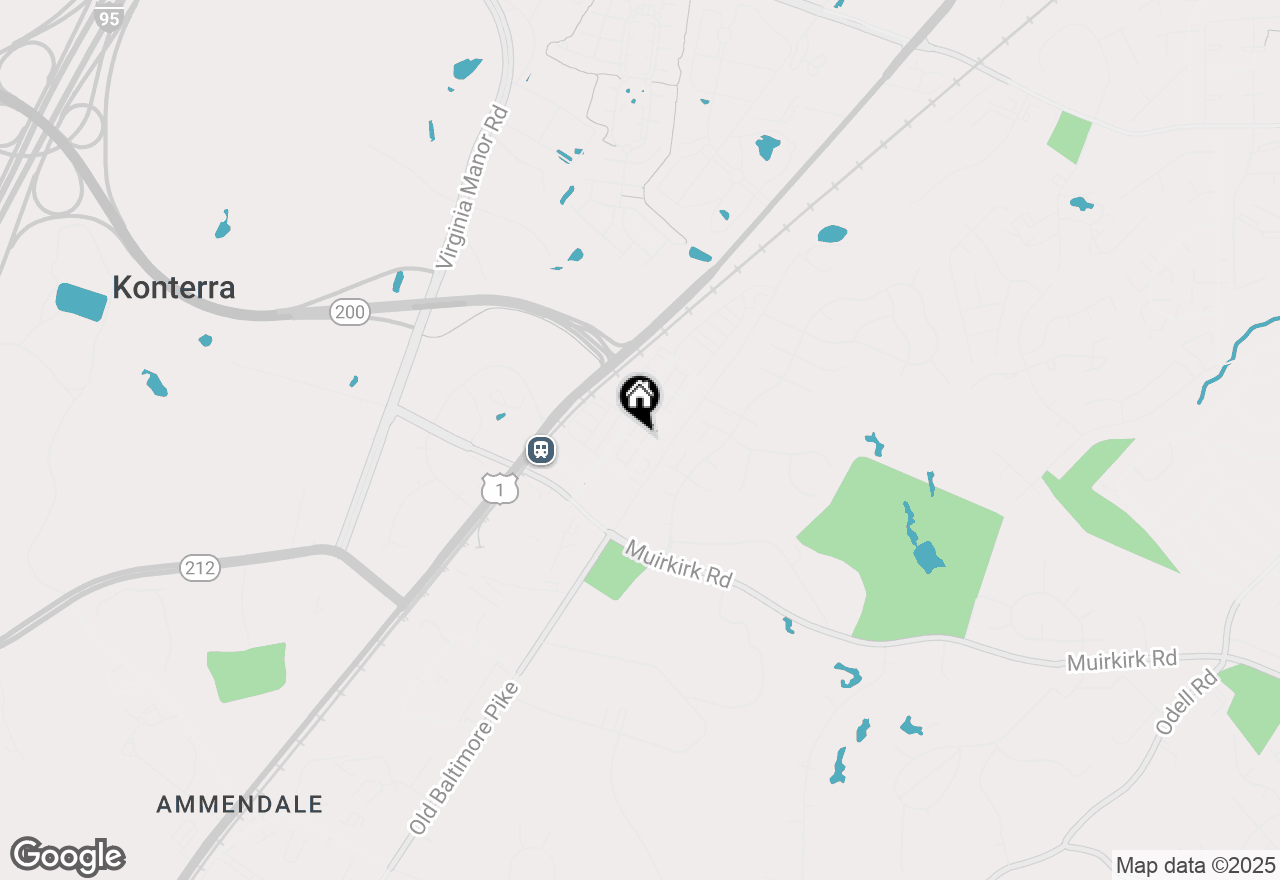 Map of 7202 Silver Thorn Way, Beltsville, MD 20705