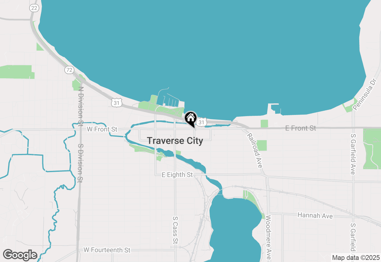 Map of 250 E Front #2ND FLOOR, Traverse City, MI 49684