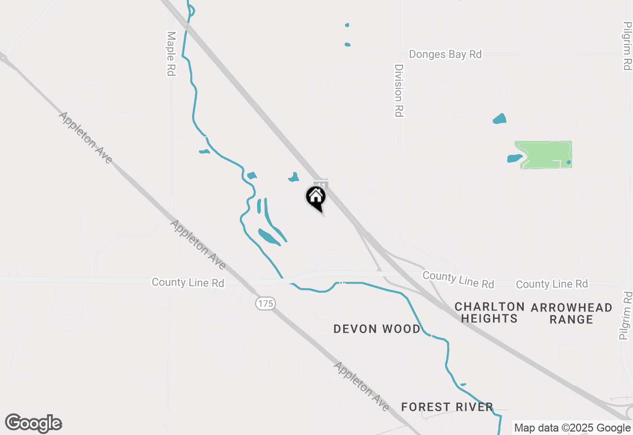 Map of N98W17792 Sherwood Ct, Germantown, WI 53022