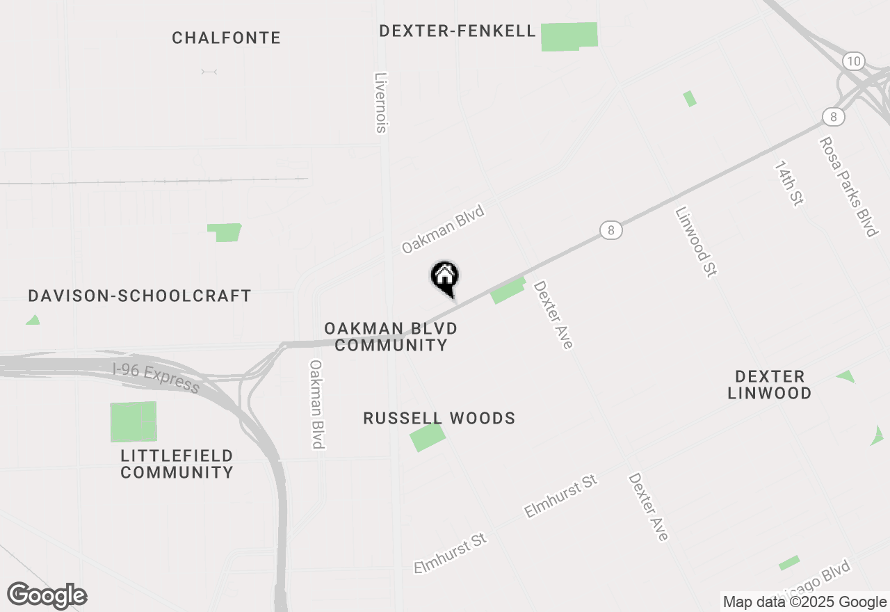 Map of 4234 W Davison, Detroit, MI 48238