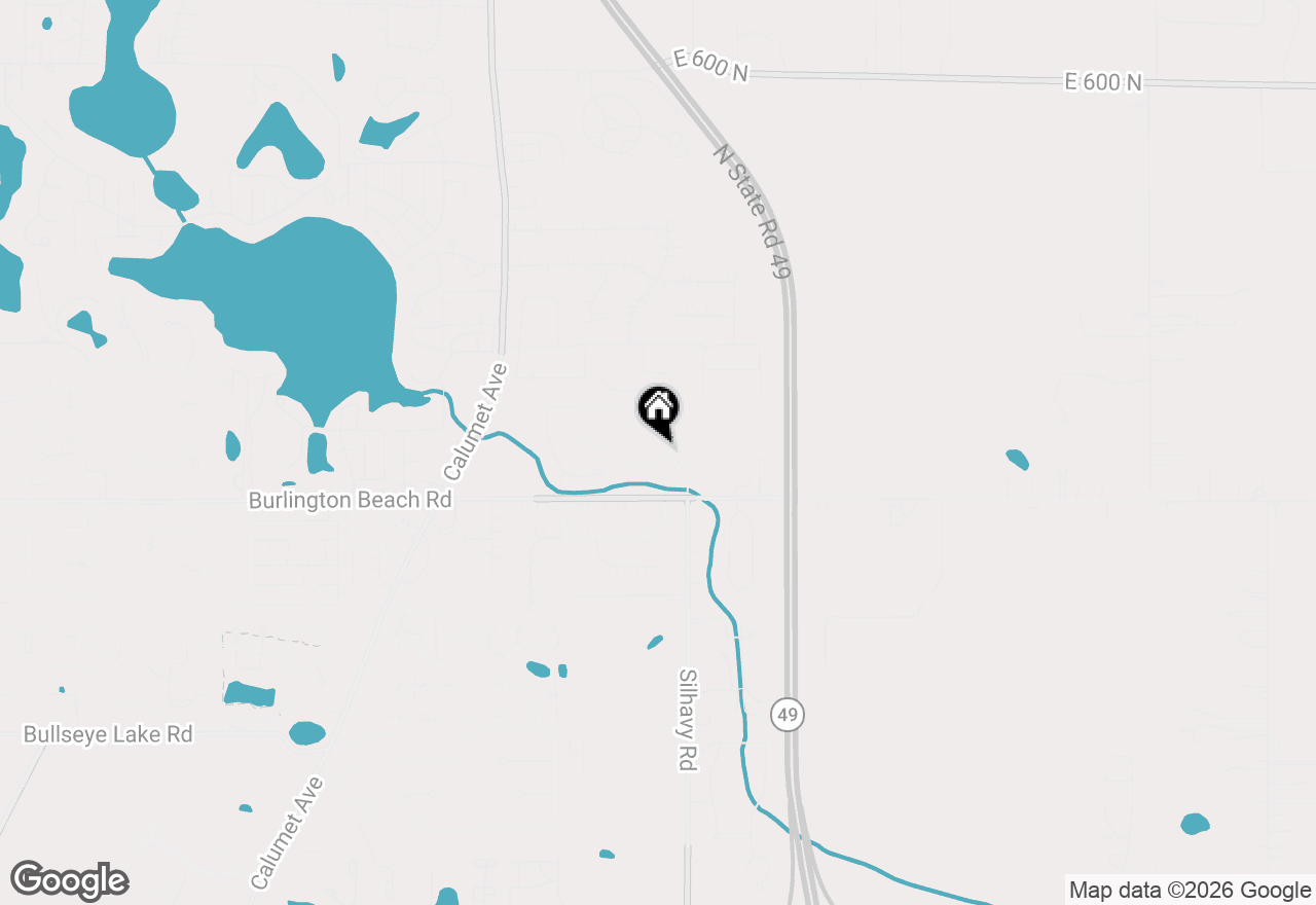 Map of 2605 Nottingham Drive, Valparaiso, IN 46383