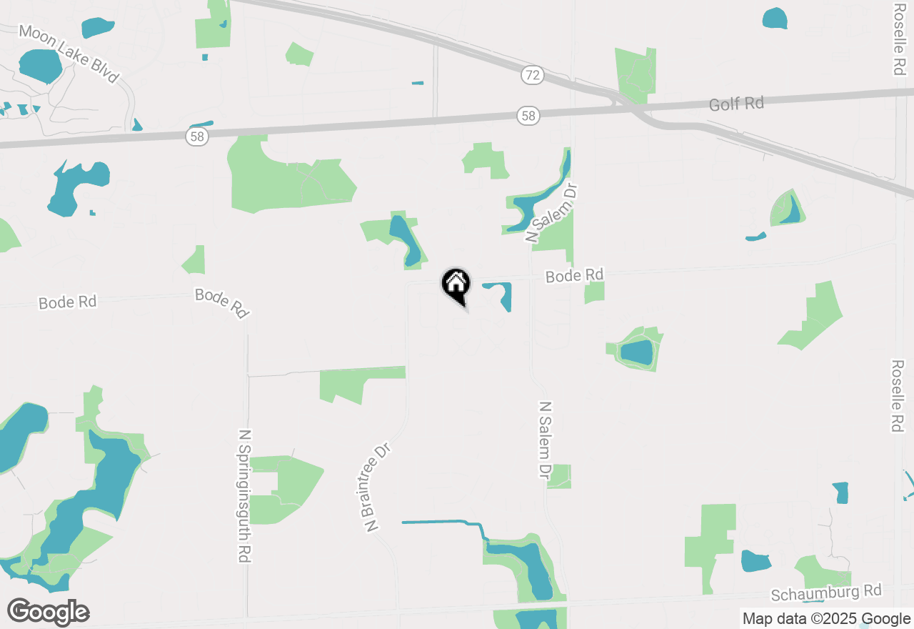 Map of 712 Scarbrough Circle #712, Hoffman Estates, IL 60169