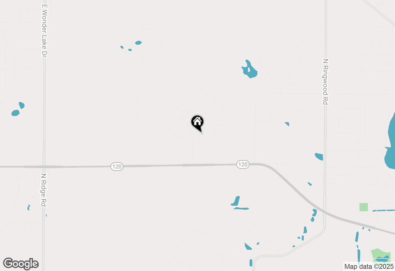 Map of 6463 Juniper Drive, Wonder Lake, IL 60097