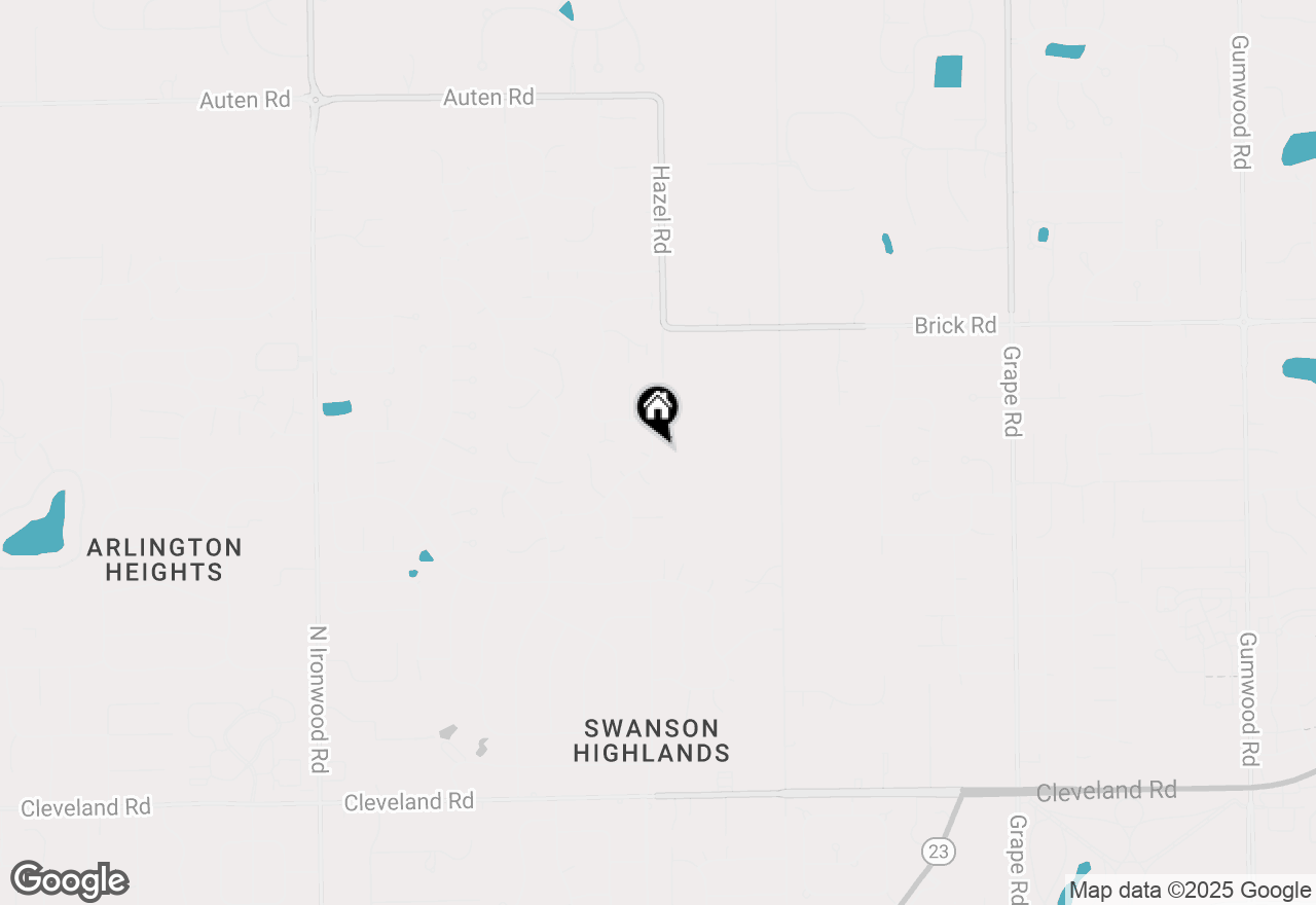 Map of 52284 Farmington Square Road, Granger, IN 46530