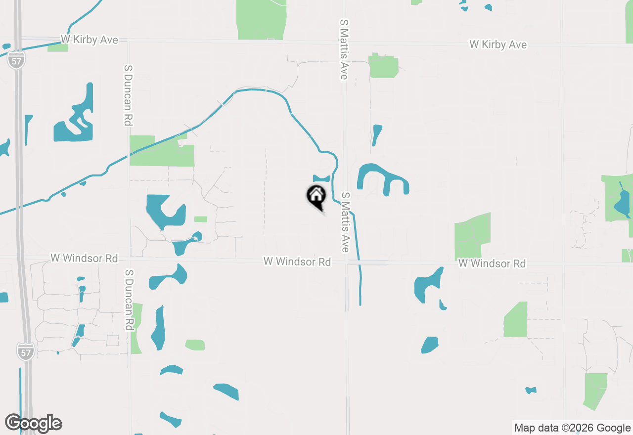 Map of 2007 Branch Road, Champaign, IL 61821