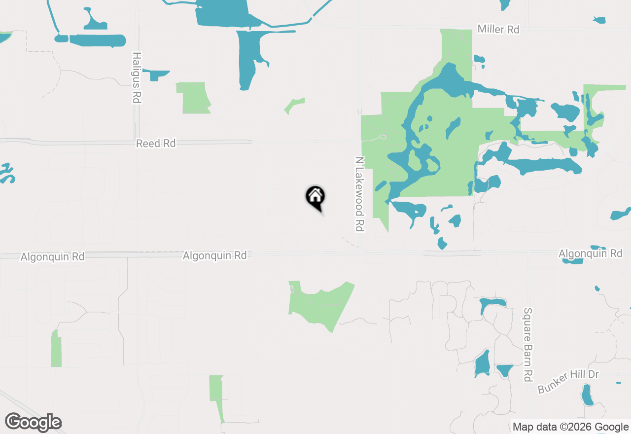 Map of 230 Stickley Lane, Lake In The Hills, IL 60156