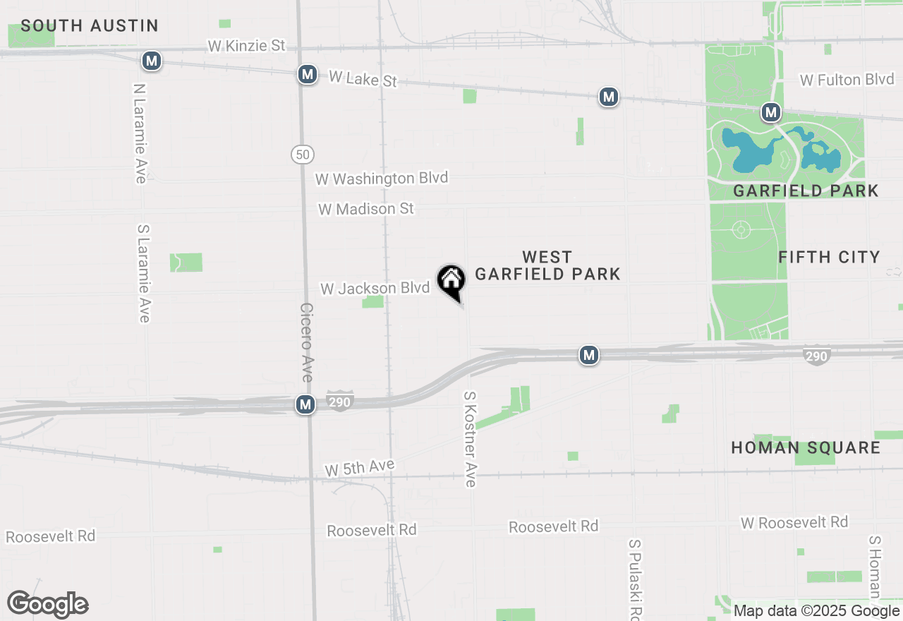 Map of 4423 W Gladys Avenue, Chicago, IL 60624