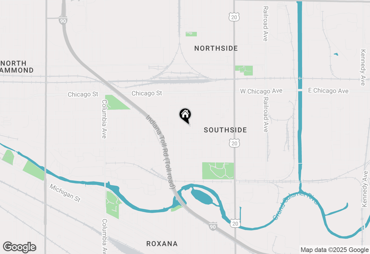 Map of 4856 Wegg Avenue, East Chicago, IN 46312