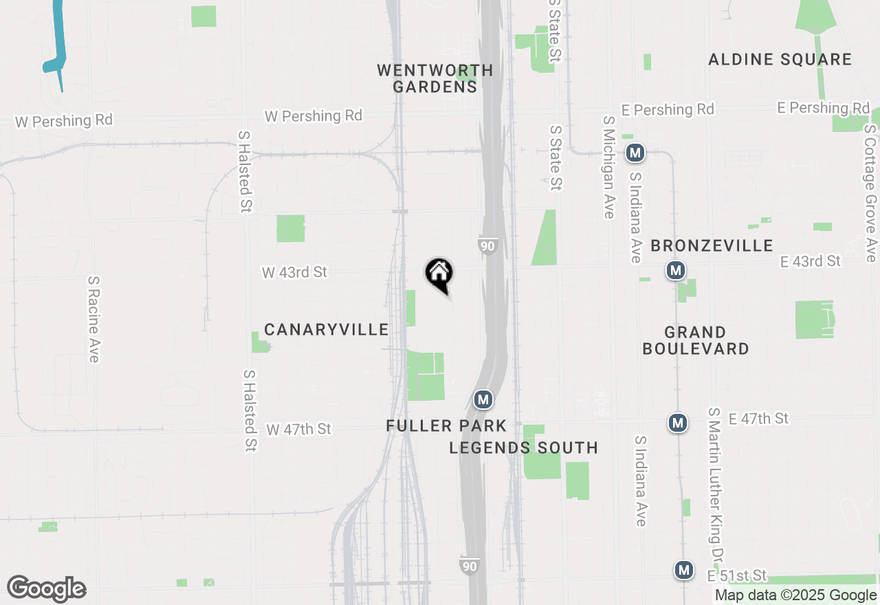 Map of 4354 S Princeton Avenue, Chicago, IL 60609