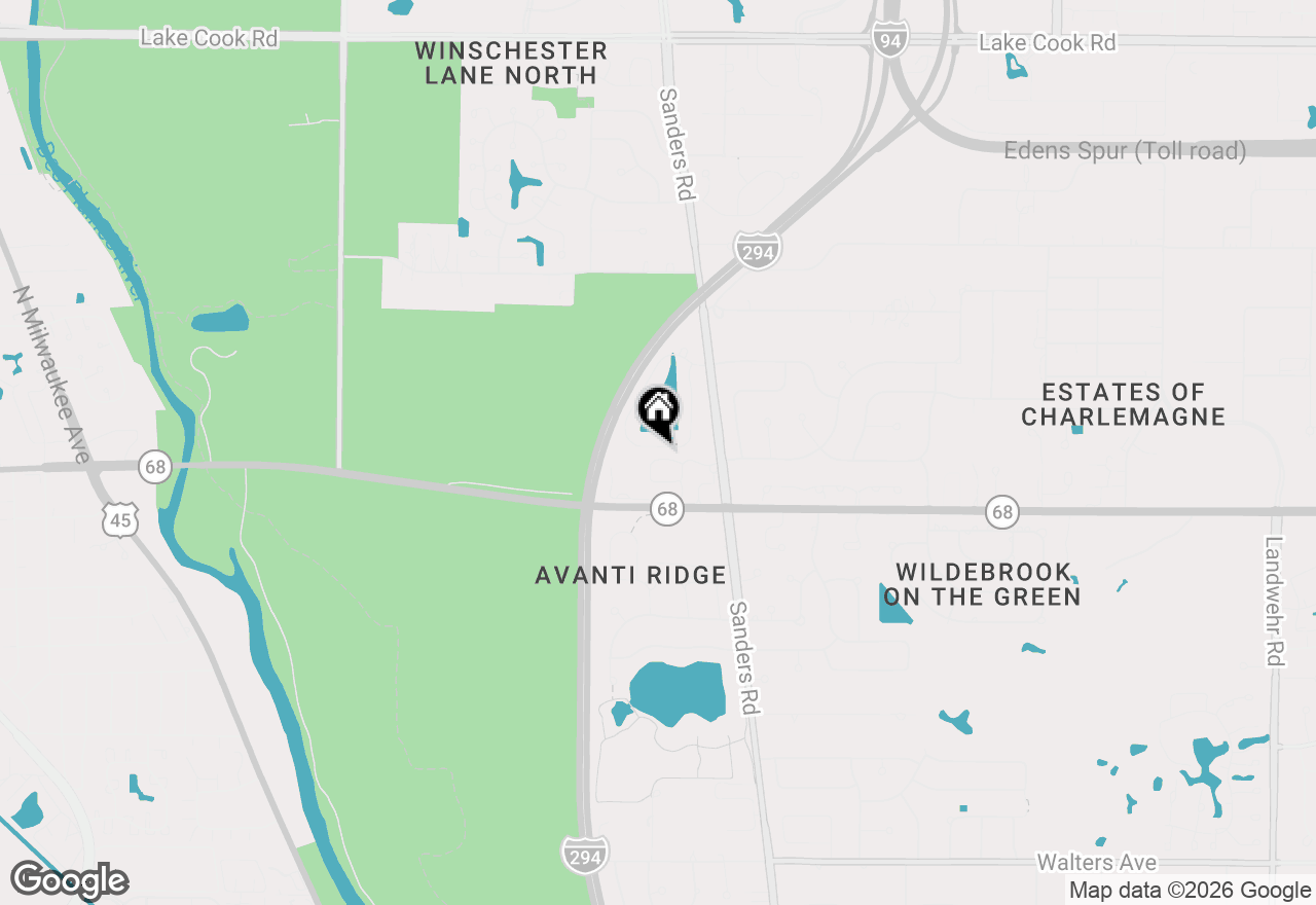 Map of 4236 Kayla Lane, Northbrook, IL 60062