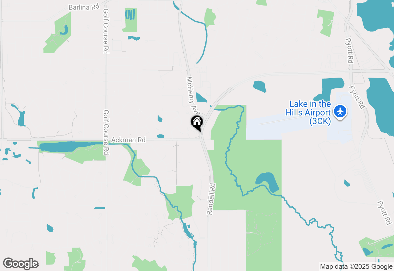 Map of 1279 Merrimack Court, Crystal Lake, IL 60014