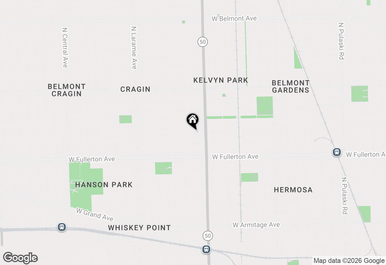 Map of 4847 W Deming Place, Chicago, IL 60639