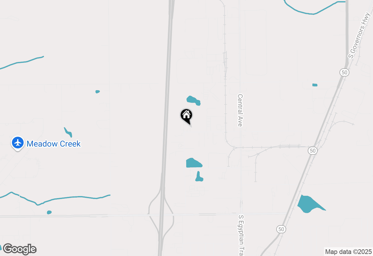 Map of 2660 Bond Street, University Park, IL 60484