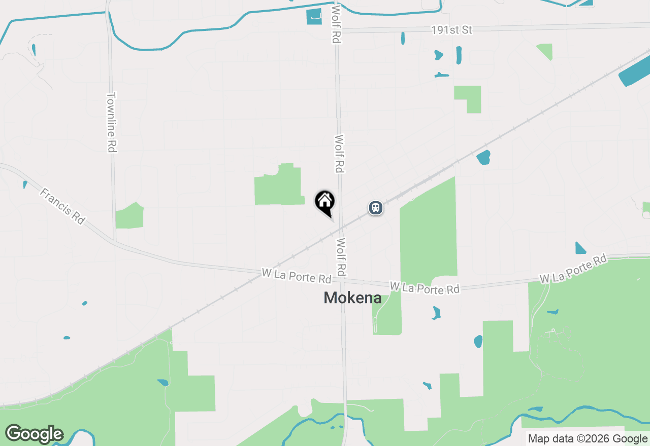 Map of 11224 Front Street, Mokena, IL 60448