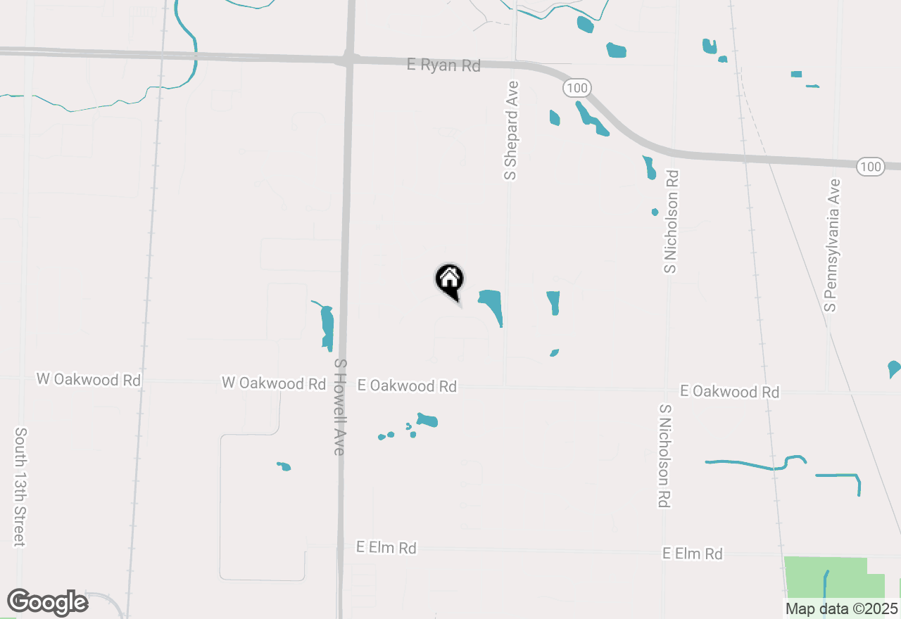 Map of 500 E Quail Run, Oak Creek, WI 53154