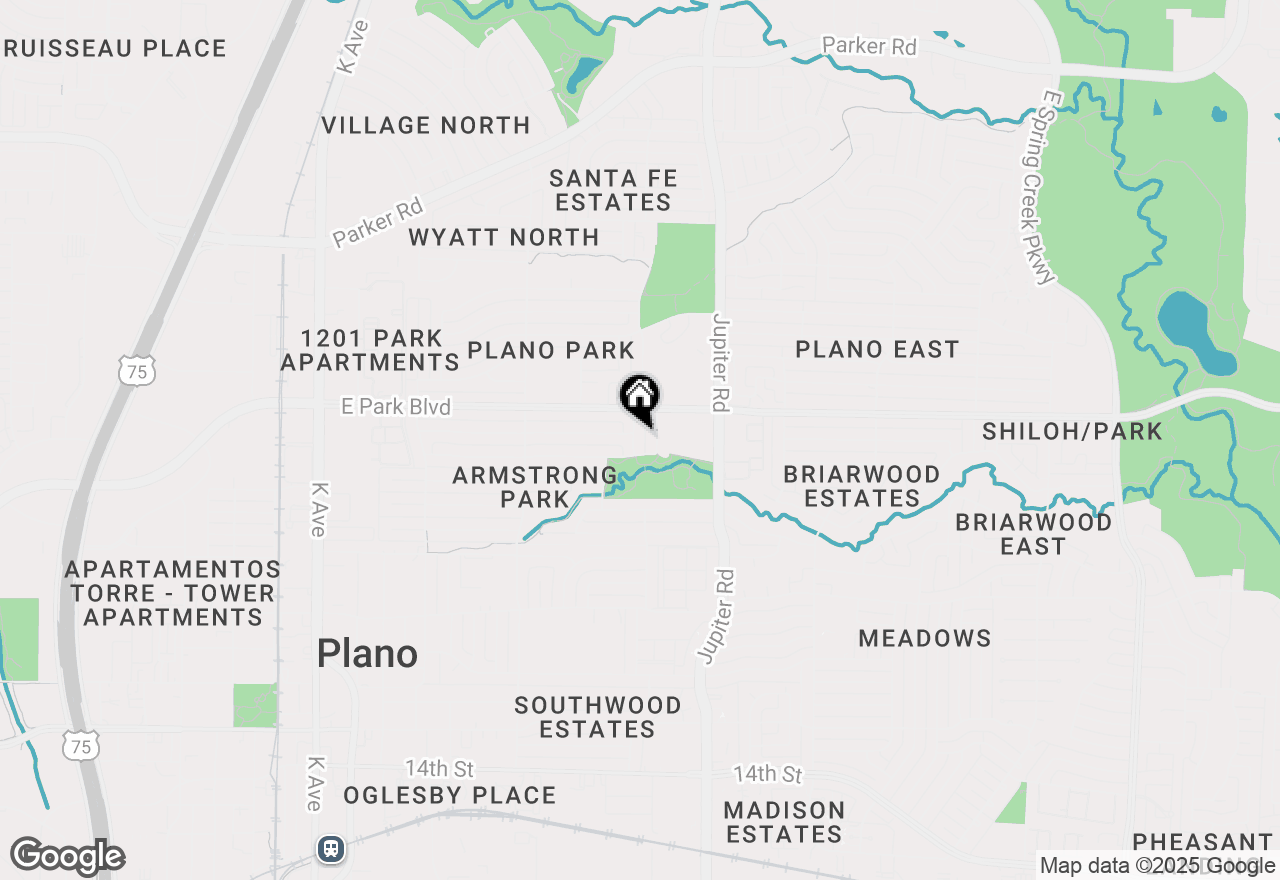 Map of 2308 Richmond Drive, Plano, TX 75074