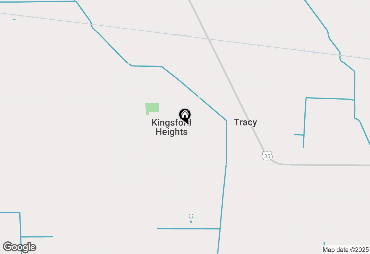 Map of 413 Exeter Road, Kingsford Heights, IN 46346