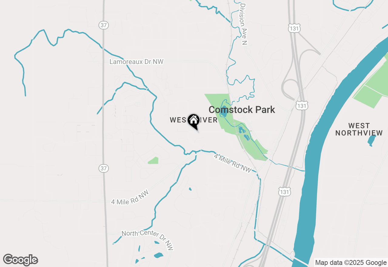 Map of 276 Mabel Street Nw, Comstock Park, MI 49321