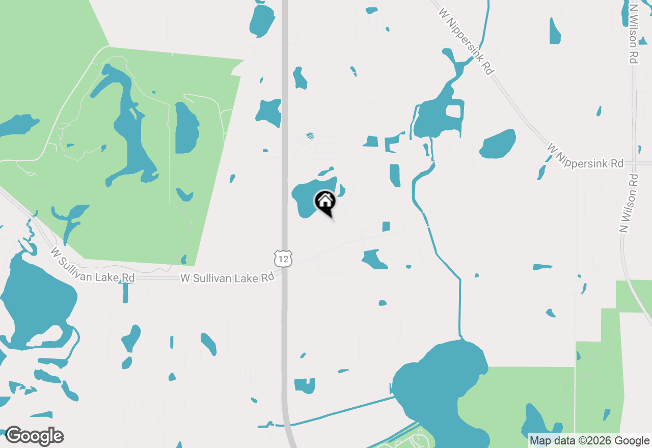 Map of 444 Red Oak Circle, Volo, IL 60020