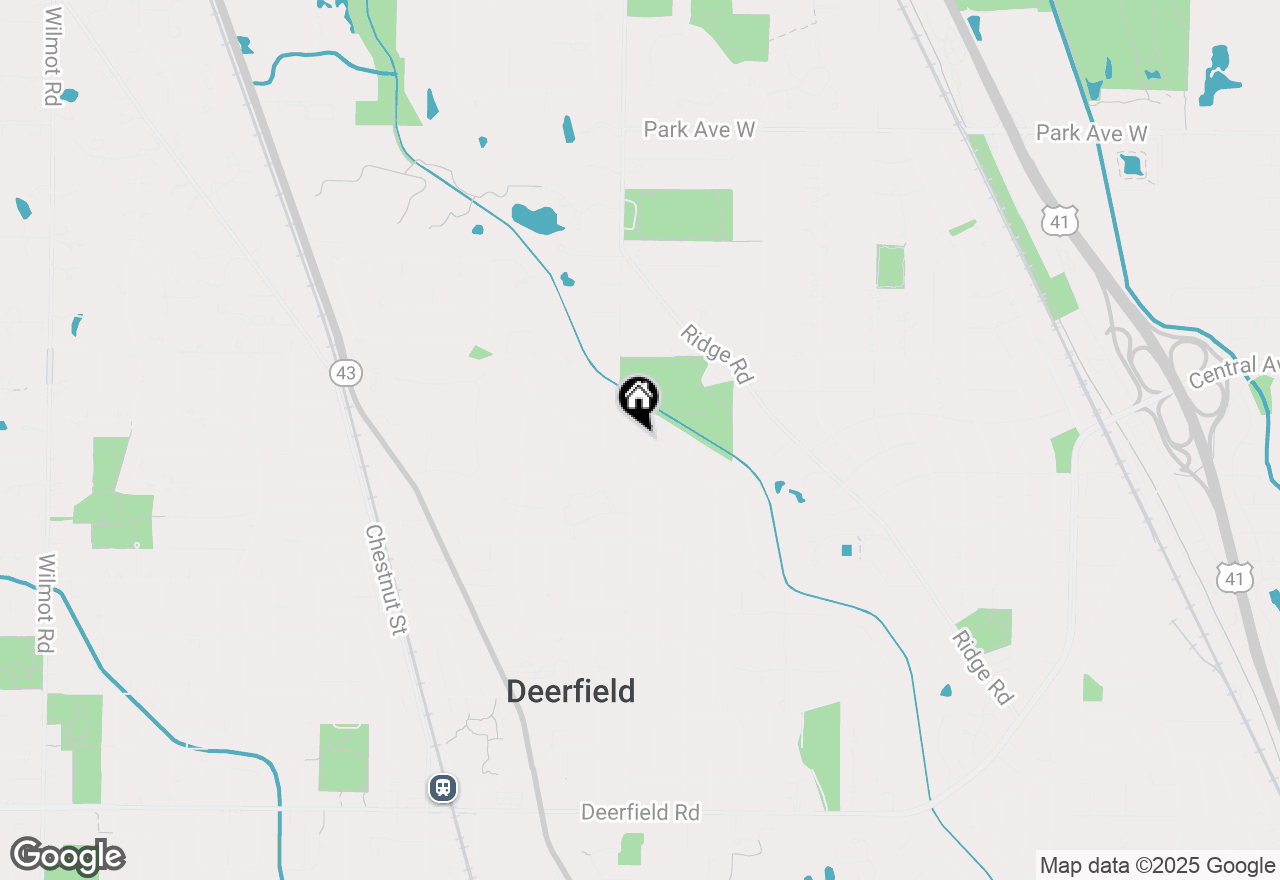 Map of 1435 Warrington Road, Deerfield, IL 60015