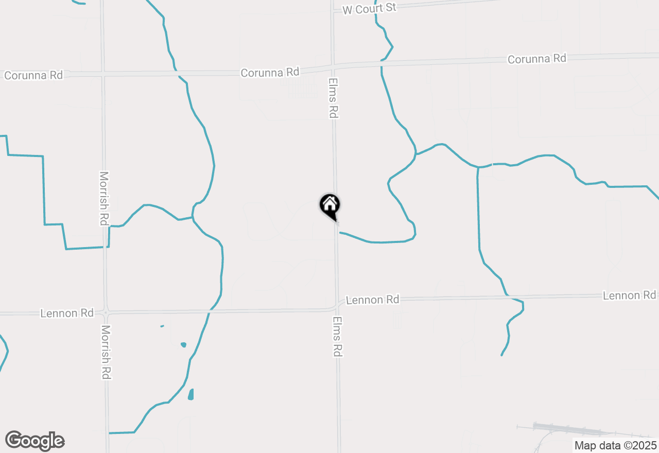 Map of 2342 S Elms Road, Swartz Creek, MI 48473