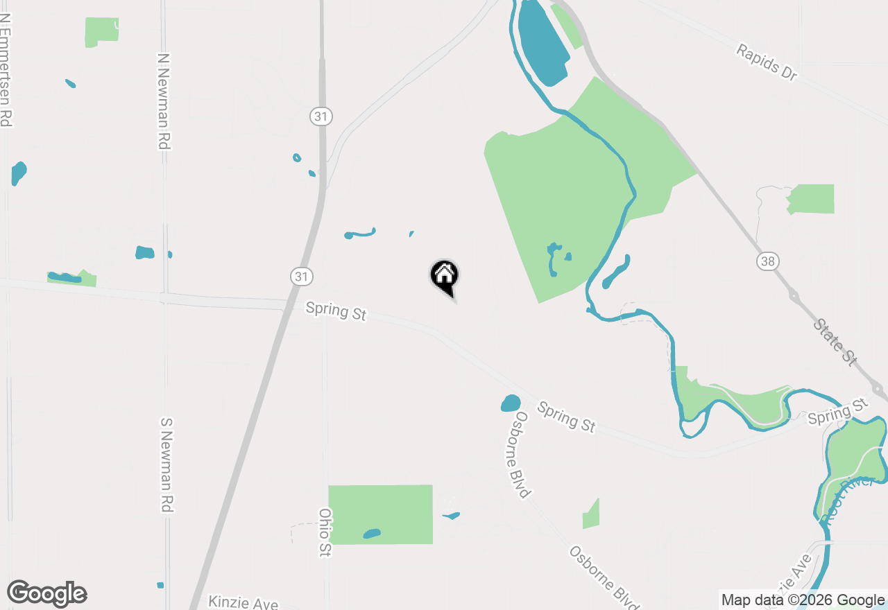 Map of 1401 Meadowbrook Blvd, Mount Pleasant, WI 53405