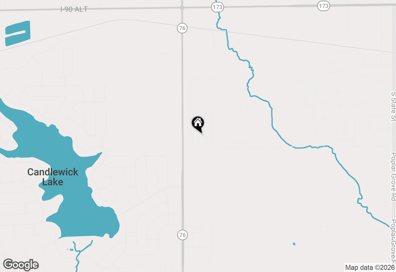 Map of 13000 Primrose Place #D, Poplar Grove, IL 61065