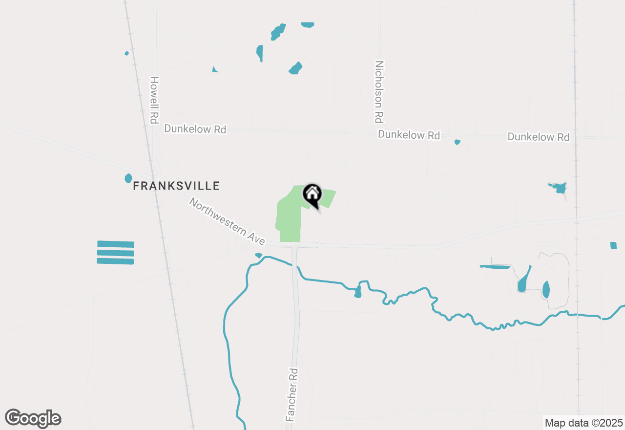 Map of 3108 Nicholson Rd, Franksville, WI 53406