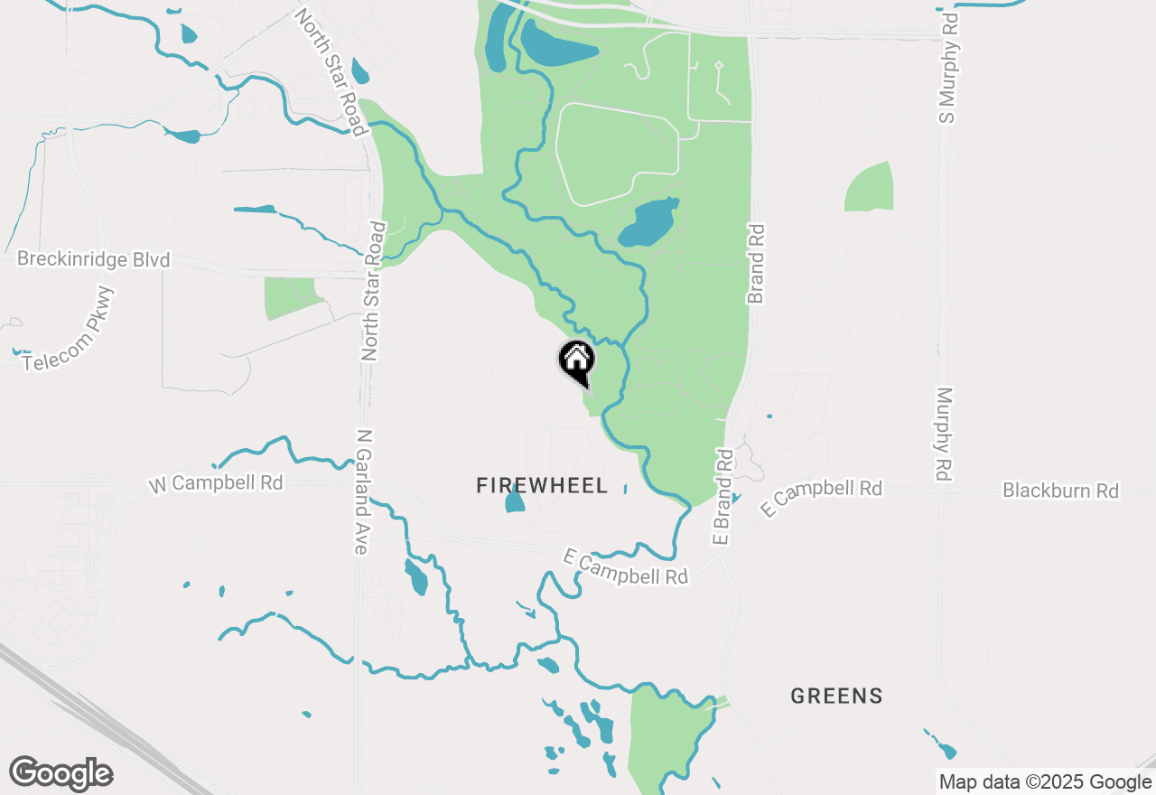 Map of 4821 Ravendale Drive, Richardson, TX 75082