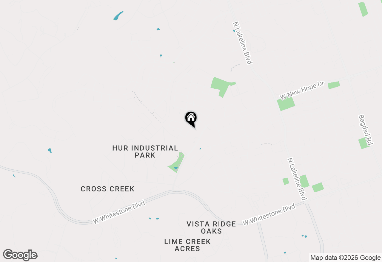 Map of 1916 Barnett Dr, Cedar Park, TX 78613