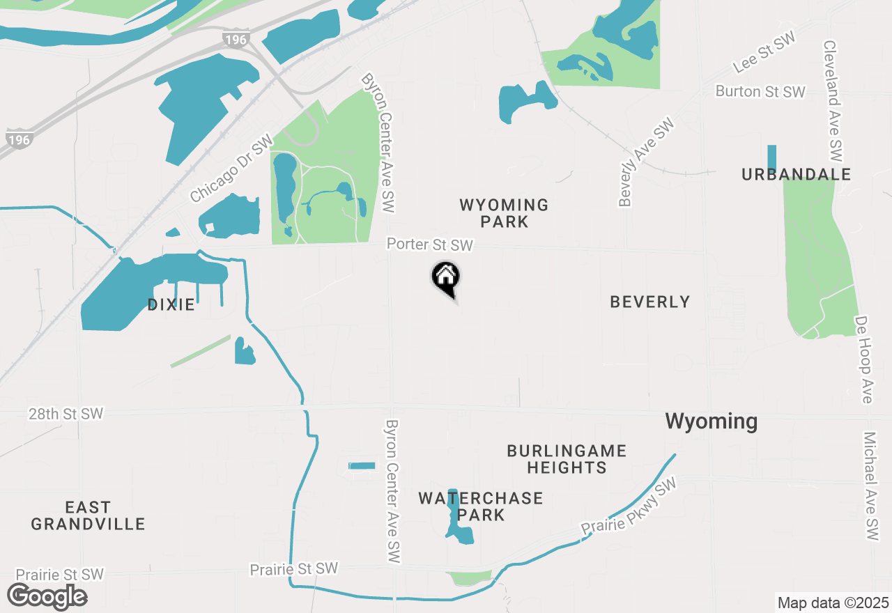 Map of 2535 Wyoming Avenue Sw, Wyoming, MI 49519