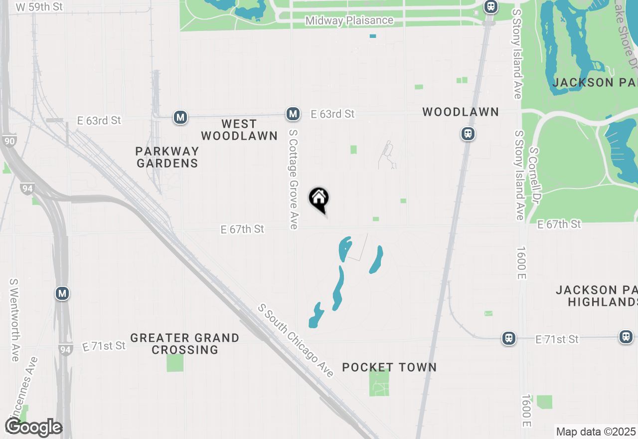 Map of 6642 S Drexel Avenue, Chicago, IL 60637