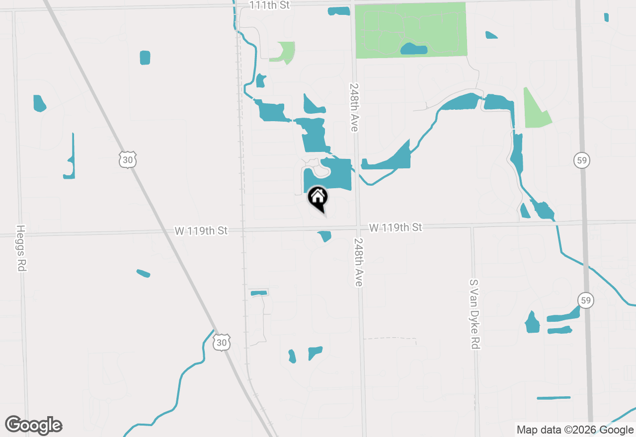 Map of 24924 Franklin Lane, Plainfield, IL 60585